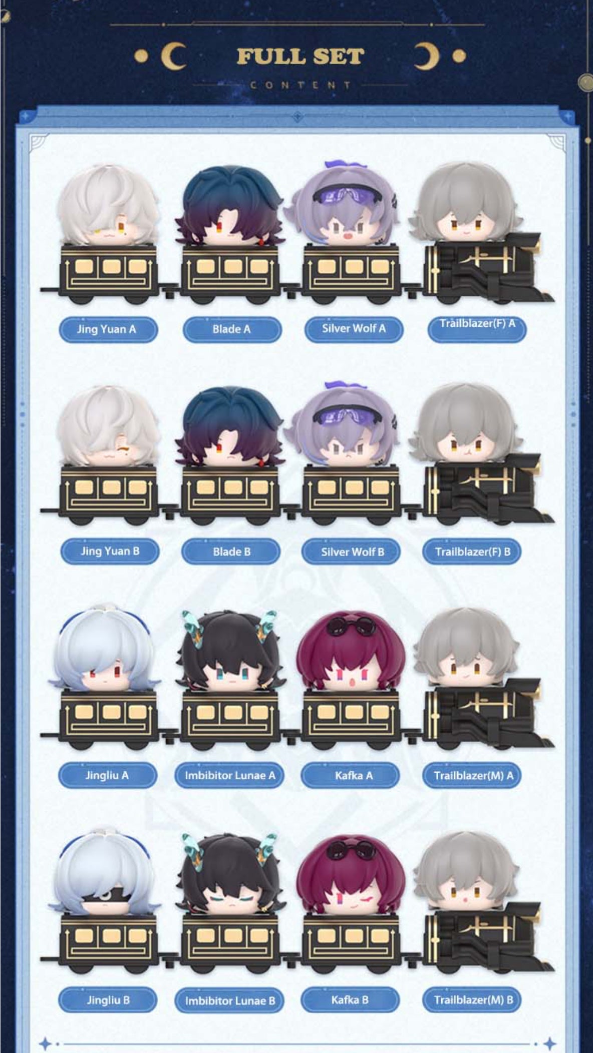 Honkai: Star Rail Mini Blind Bag (1 Random)