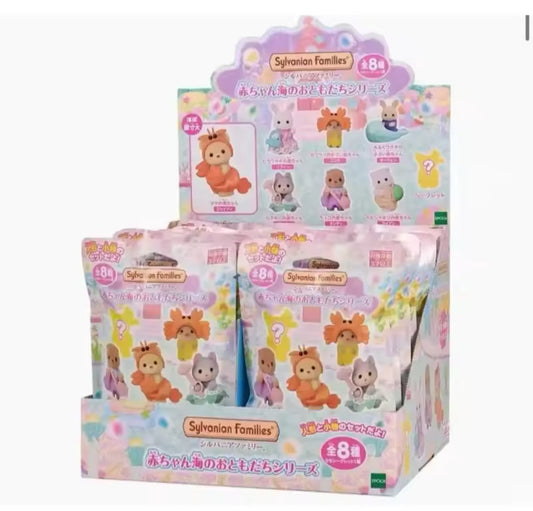 Sylvanian Families Baby Seashore Friends Series (1 Blind Bag)