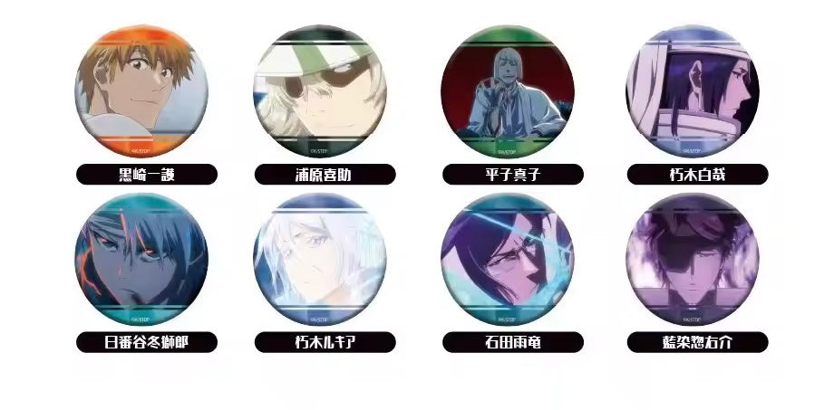 Bleach: Thousand-Year Blood War Glitter Can Badge (Scene Version)