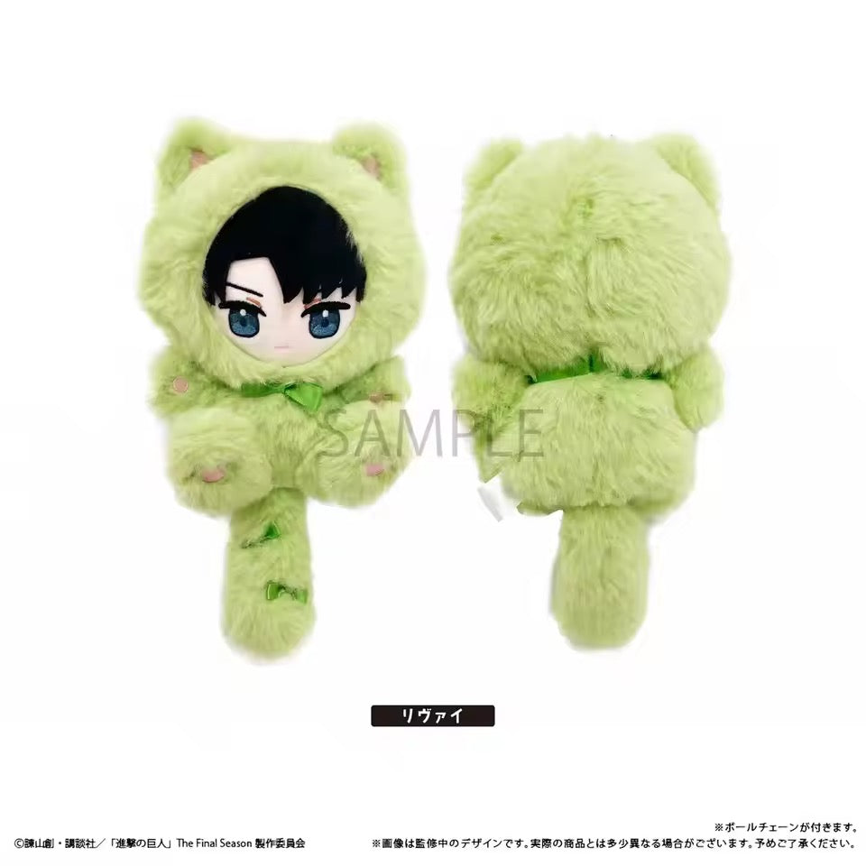 Attack on Titan Tapi-nyanko plush doll series