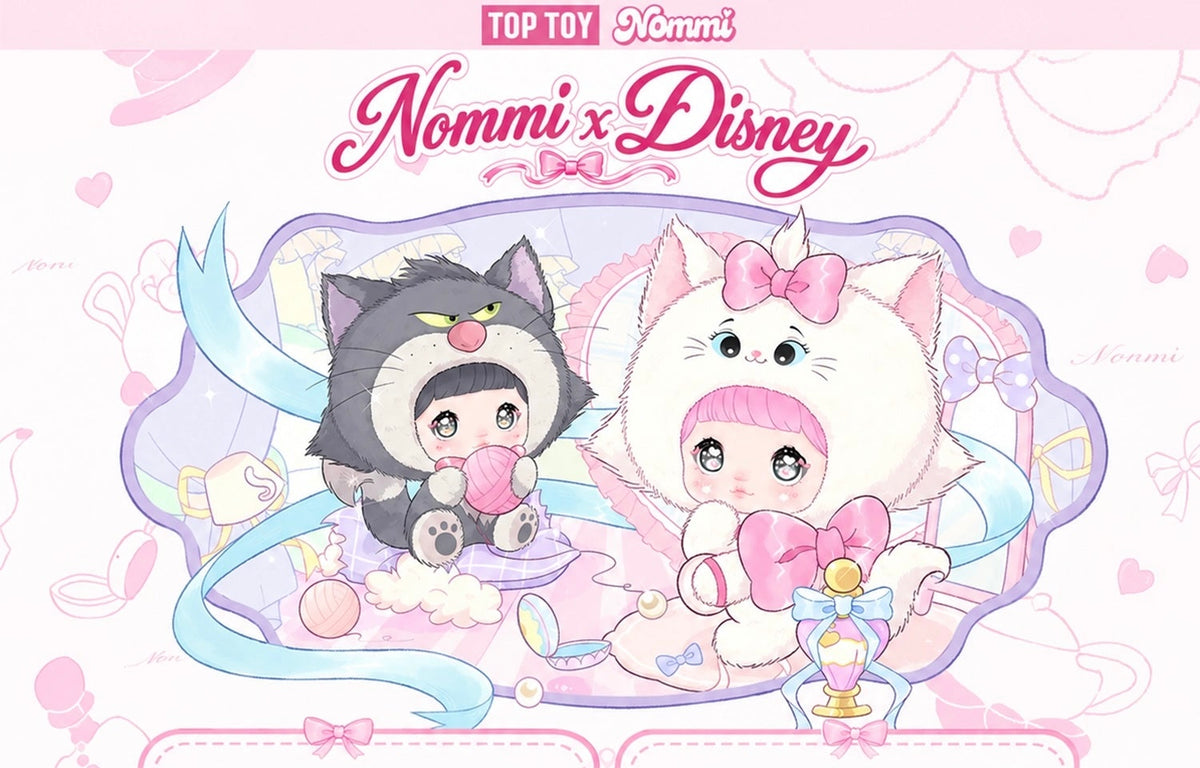 Nommi × Disney Dreamy Cat Tales Series Plush Doll Blind Box