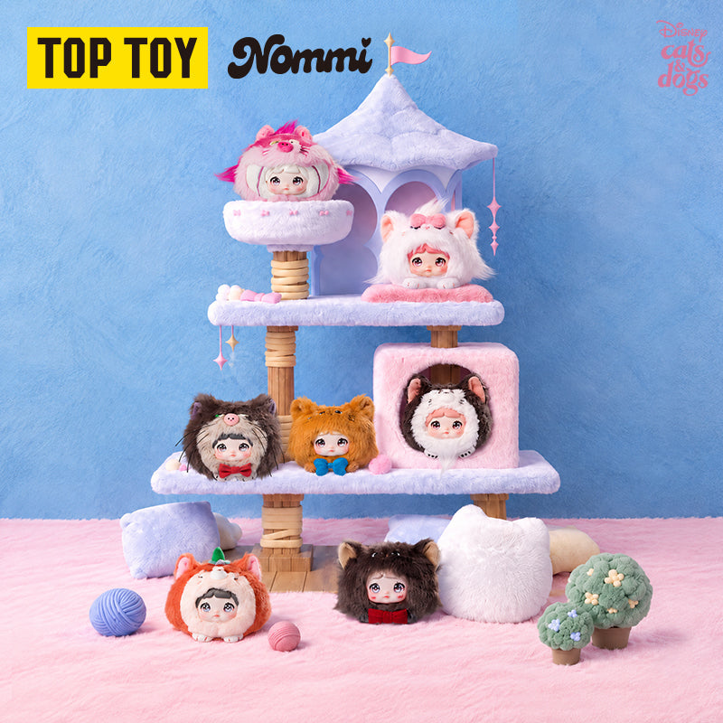 Nommi × Disney Dreamy Cat Tales Series Plush Doll Blind Box