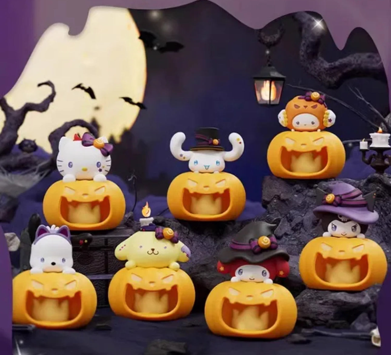 Sanrio Halloween Pumpkin Mini Light Blind Box (1 Random)