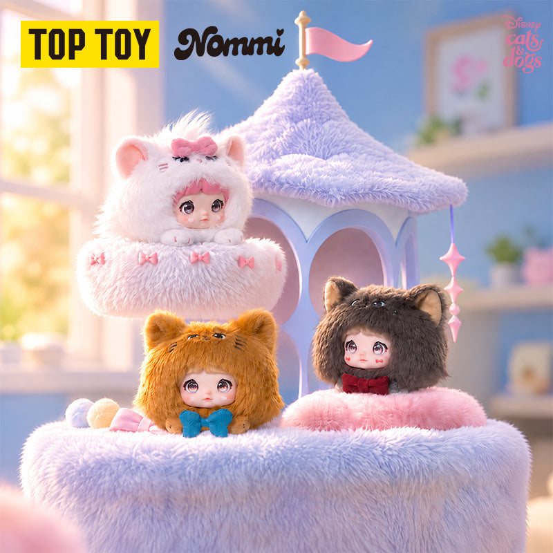 Nommi × Disney Dreamy Cat Tales Series Plush Doll Blind Box