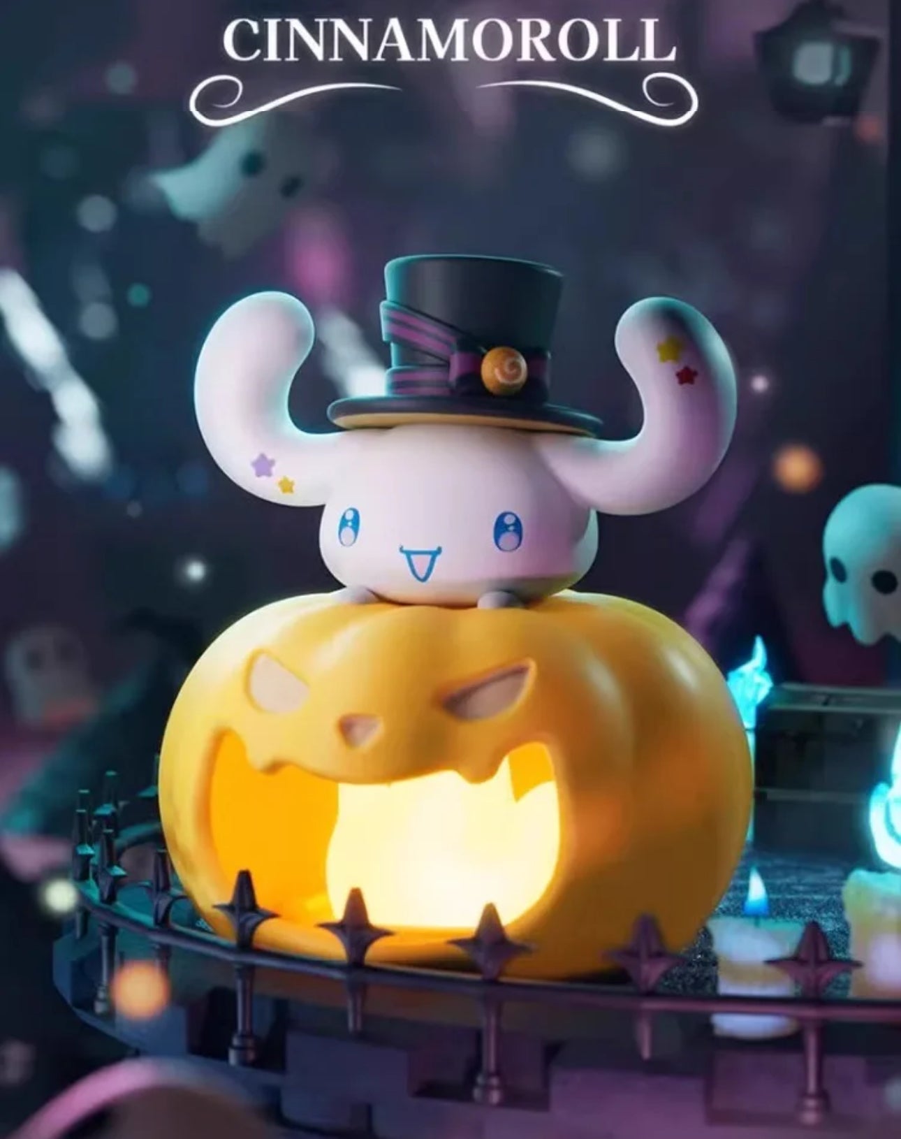 Sanrio Halloween Pumpkin Mini Light Blind Box (1 Random)