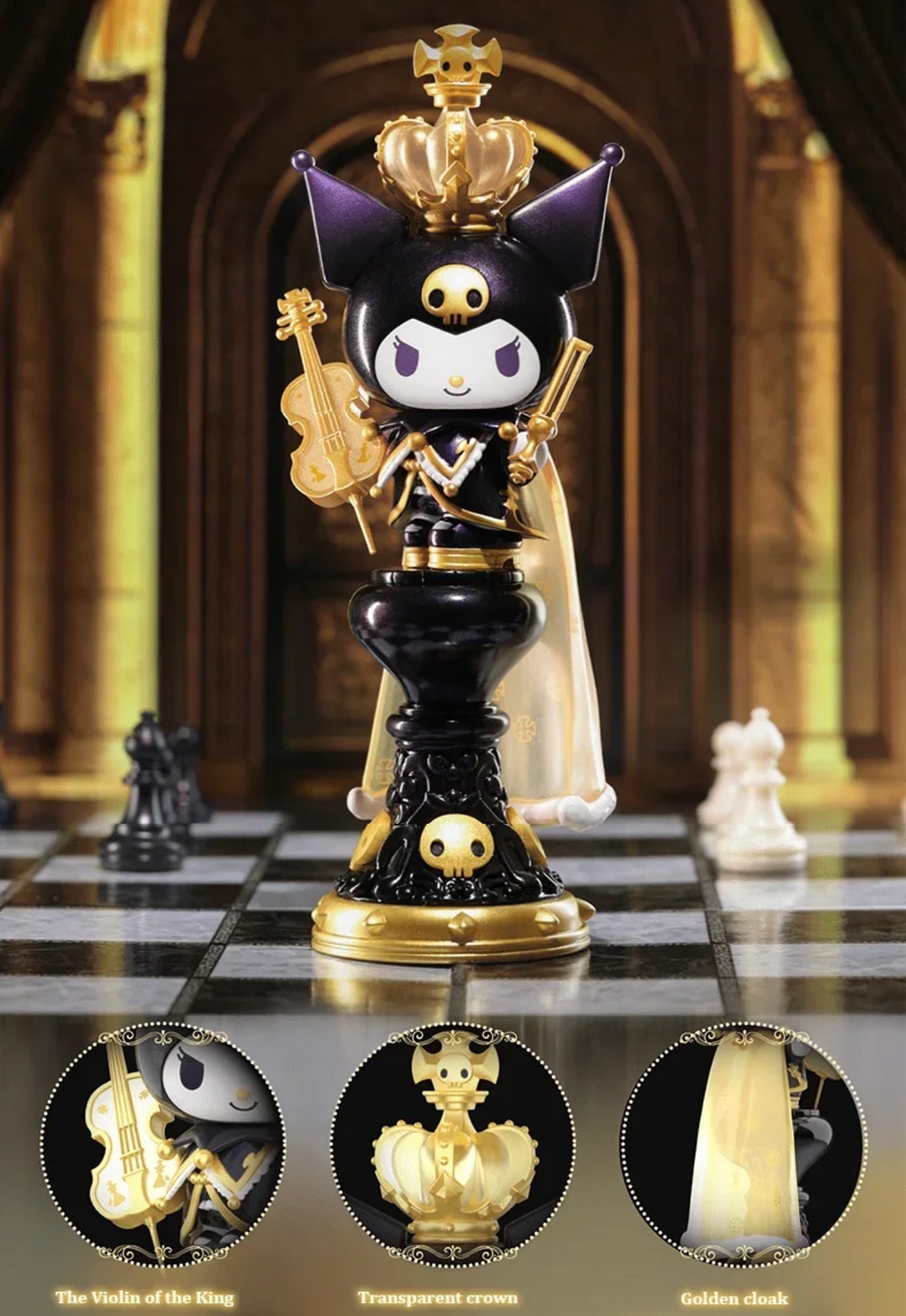 Top Toy: Kuromi Chess Blind Box (1 Random)