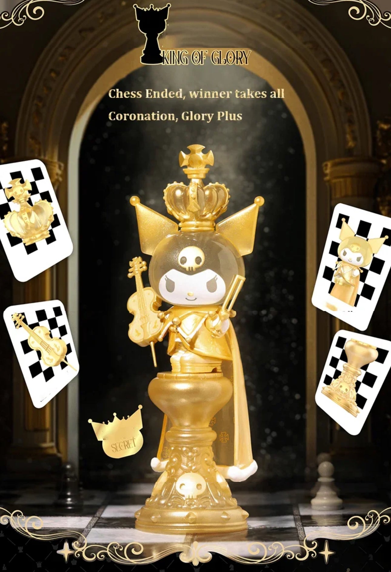 Top Toy: Kuromi Chess Blind Box (1 Random)