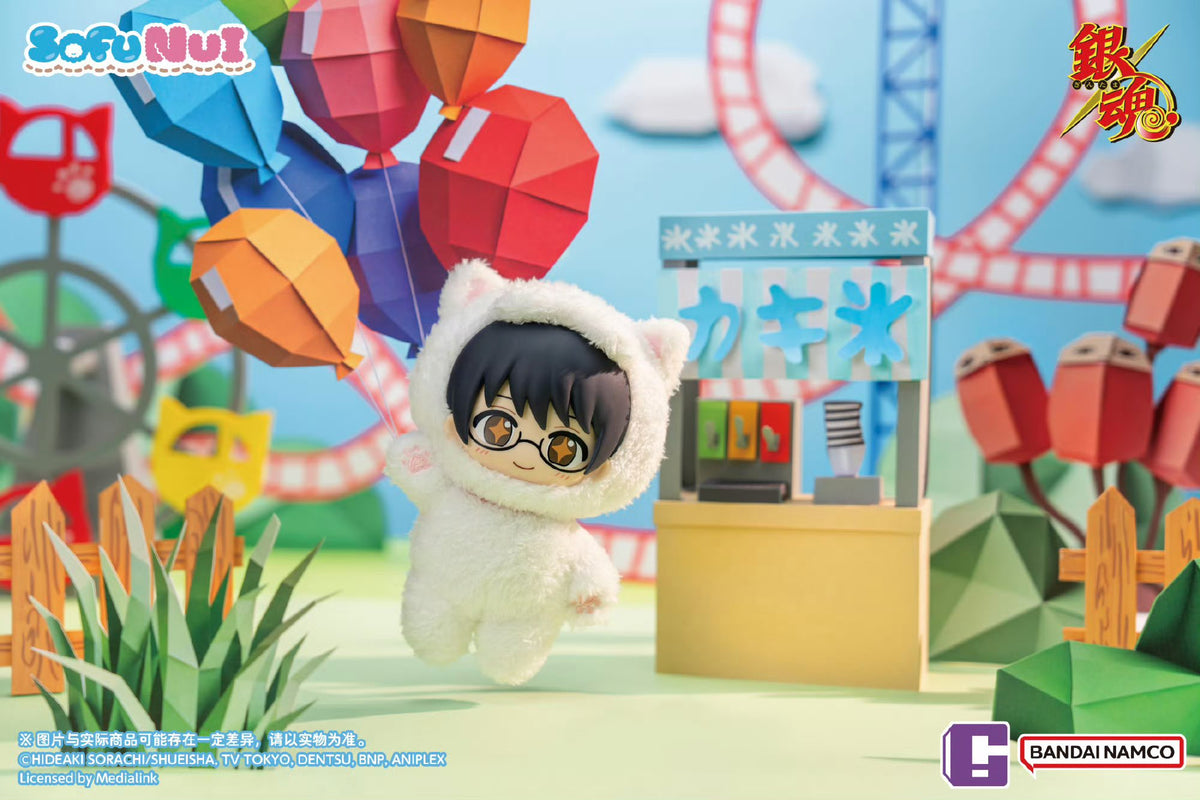 TOP TOY × Bandai Namco SofuNui Gintama vinyl plush mascot blind box