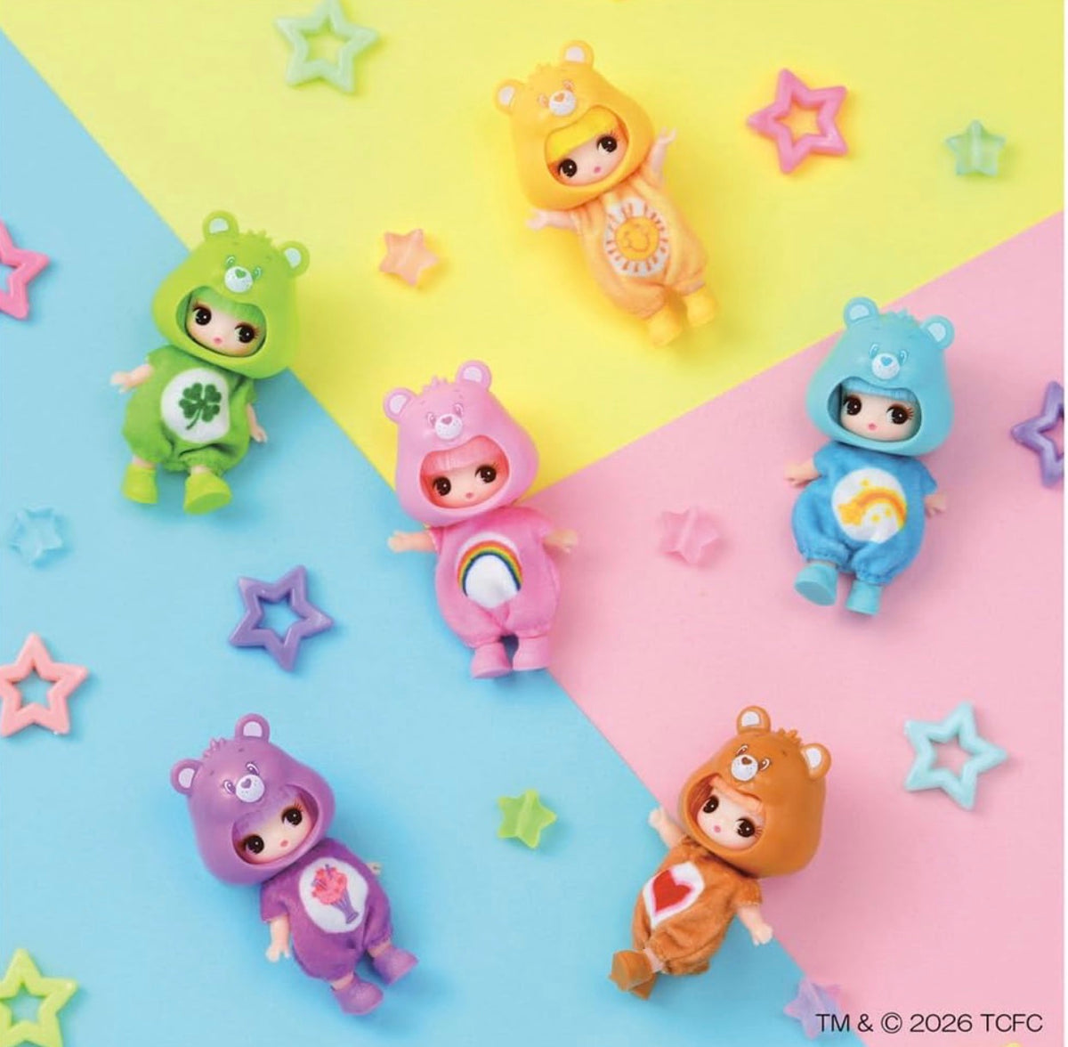 Puchi Licca-chan Care Bears Collection blind box