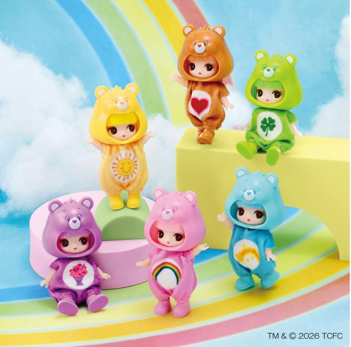 Puchi Licca-chan Care Bears Collection blind box