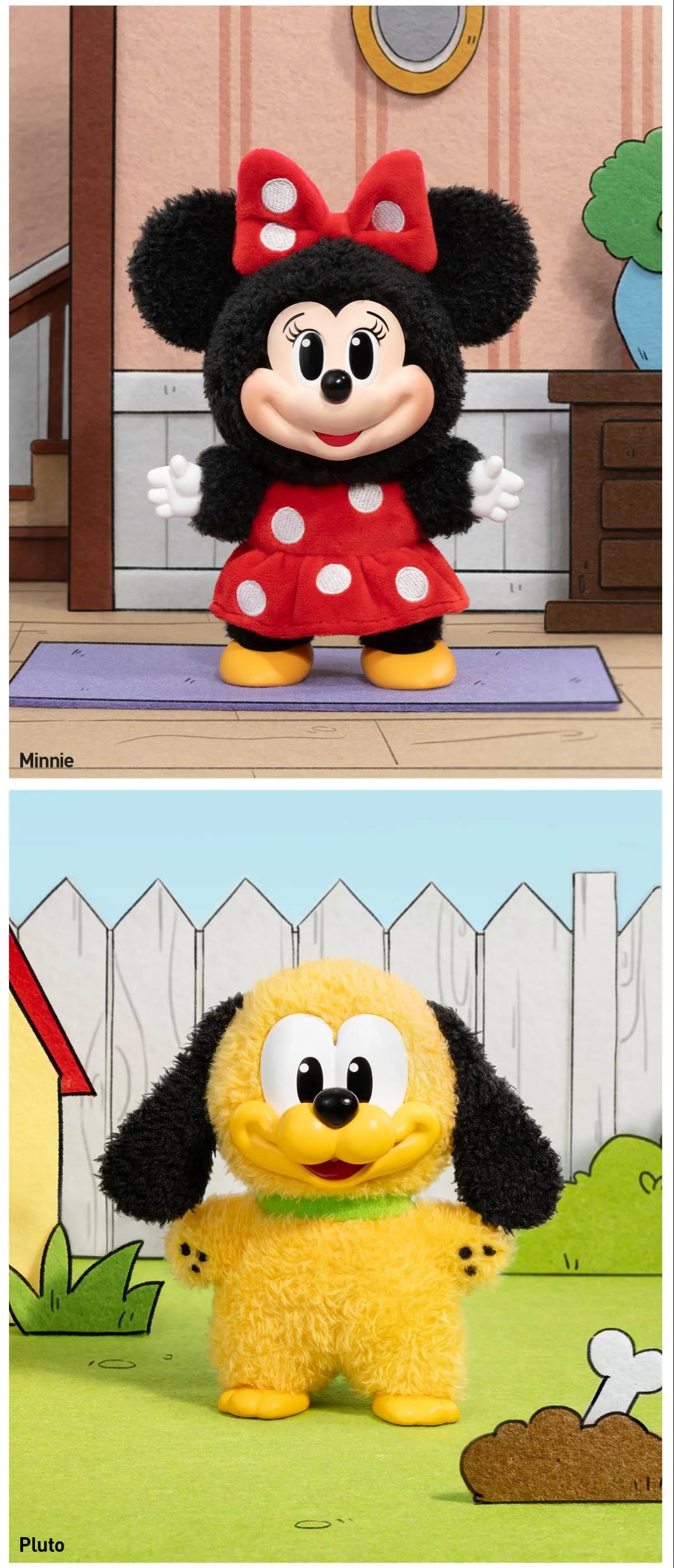 Mickey Family Cute Together Keychain Series Figures (1 Random)