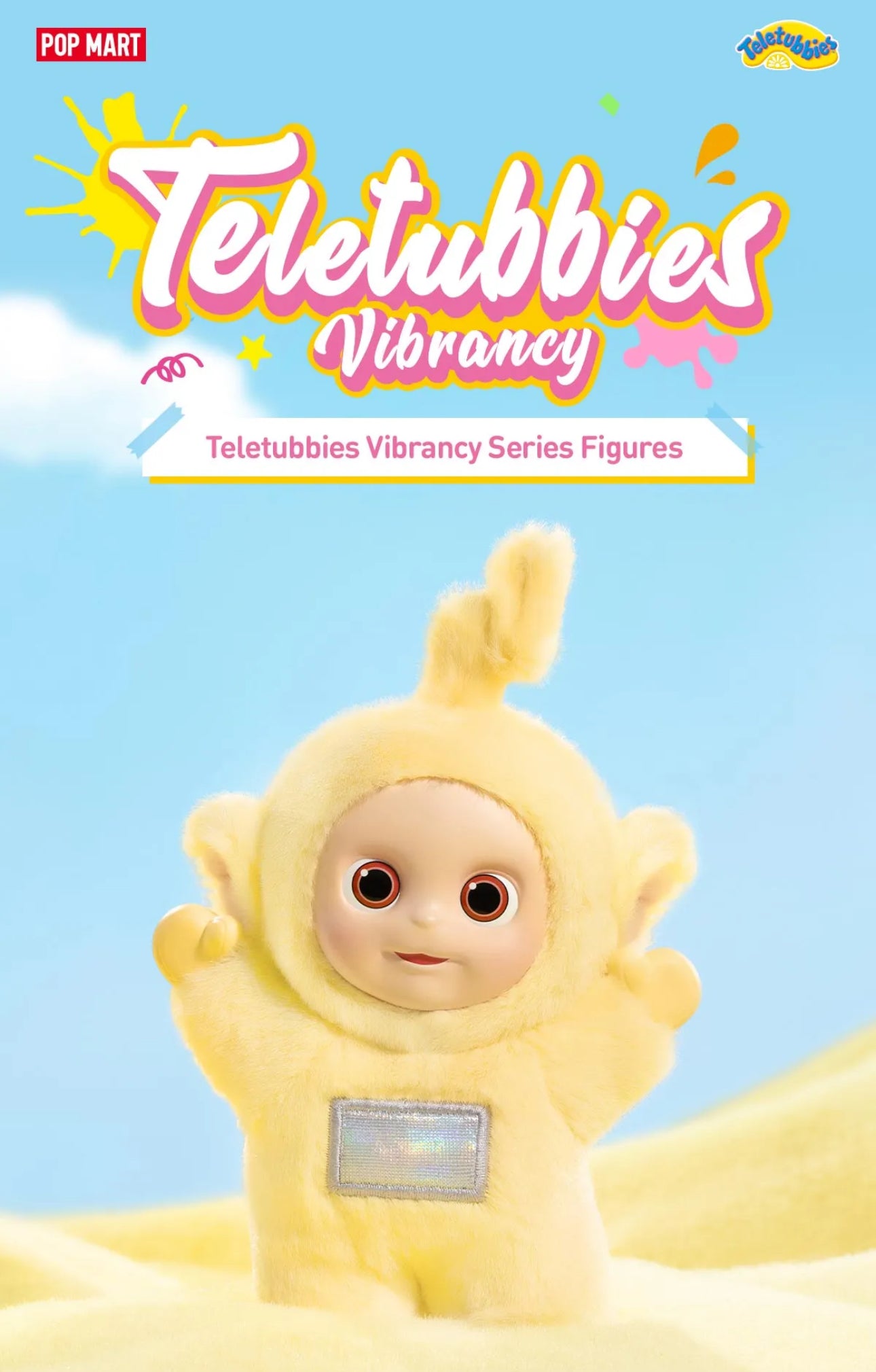 Teletubies Vibrancy Series Vinyl Plush Doll Blind Box (1 Random)