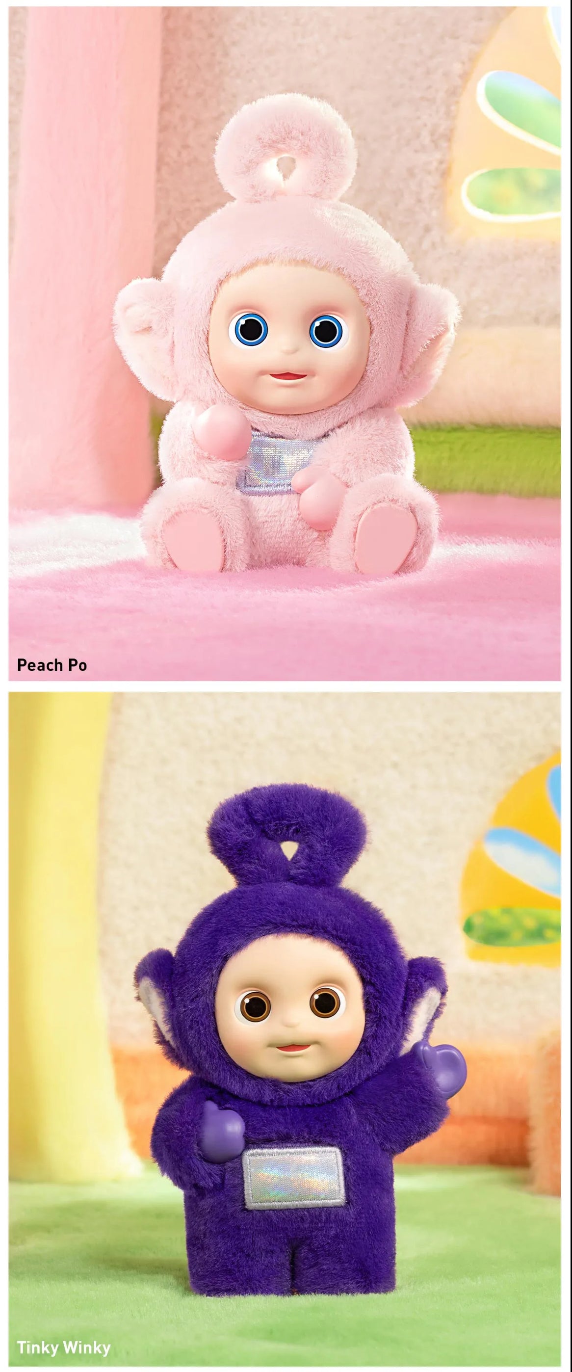 Teletubies Vibrancy Series Vinyl Plush Doll Blind Box (1 Random)