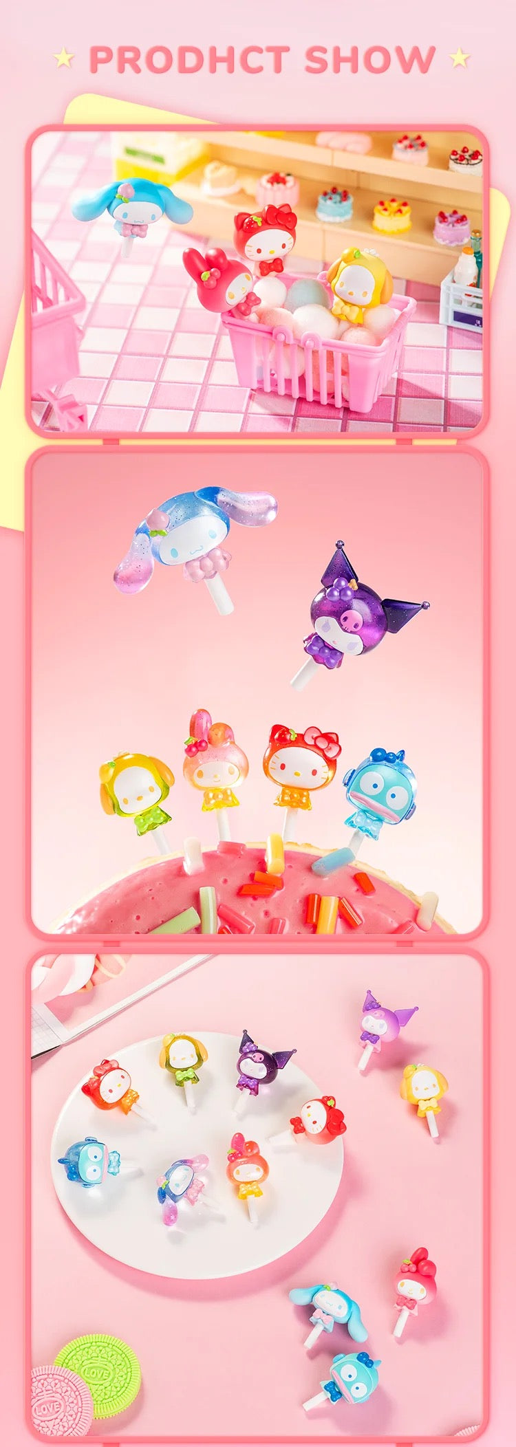 Sanrio Lollipop Mini Bean Figure (1 Random)