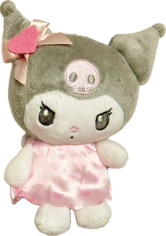 Kuromi Angel Plush Keychain