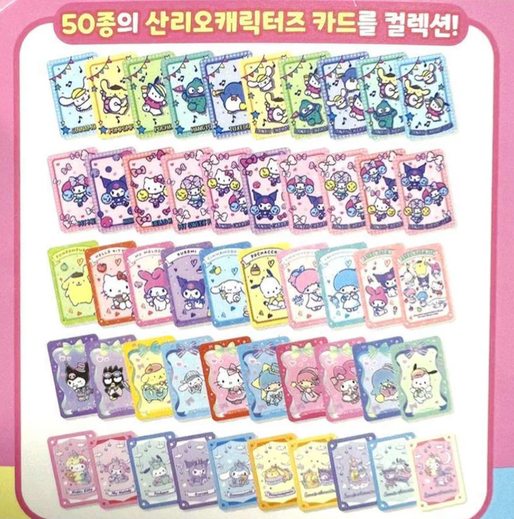 Sanrio Korea Cards (1 Pack)