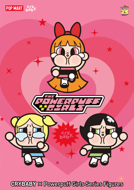 CRYBABY x Power puff Girls Series Figures (1 single blind box)